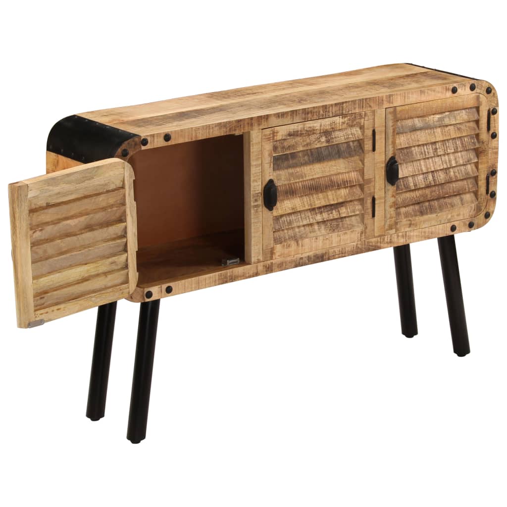 vidaXL Buffet Bois de manguier massif 120x30x76 cm