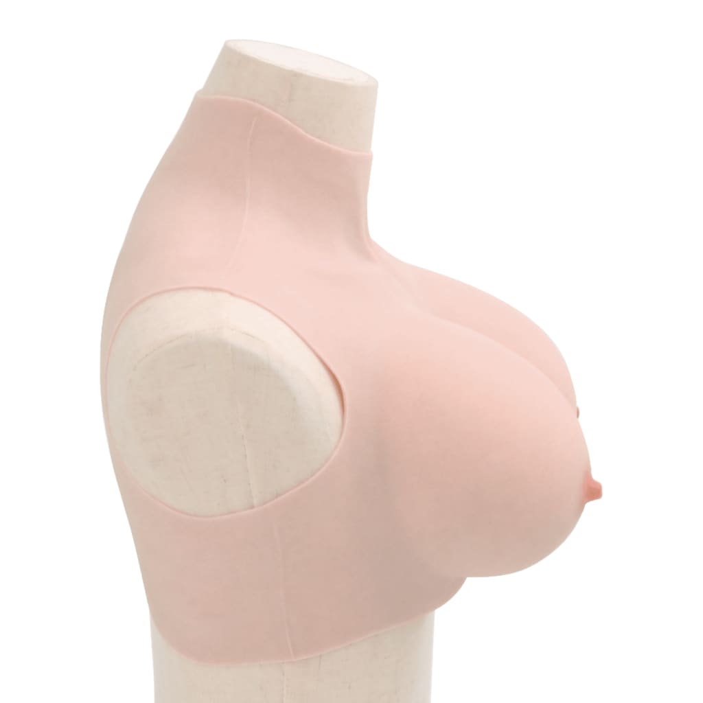 vidaXL Plastron en silicone caucasien coupe H