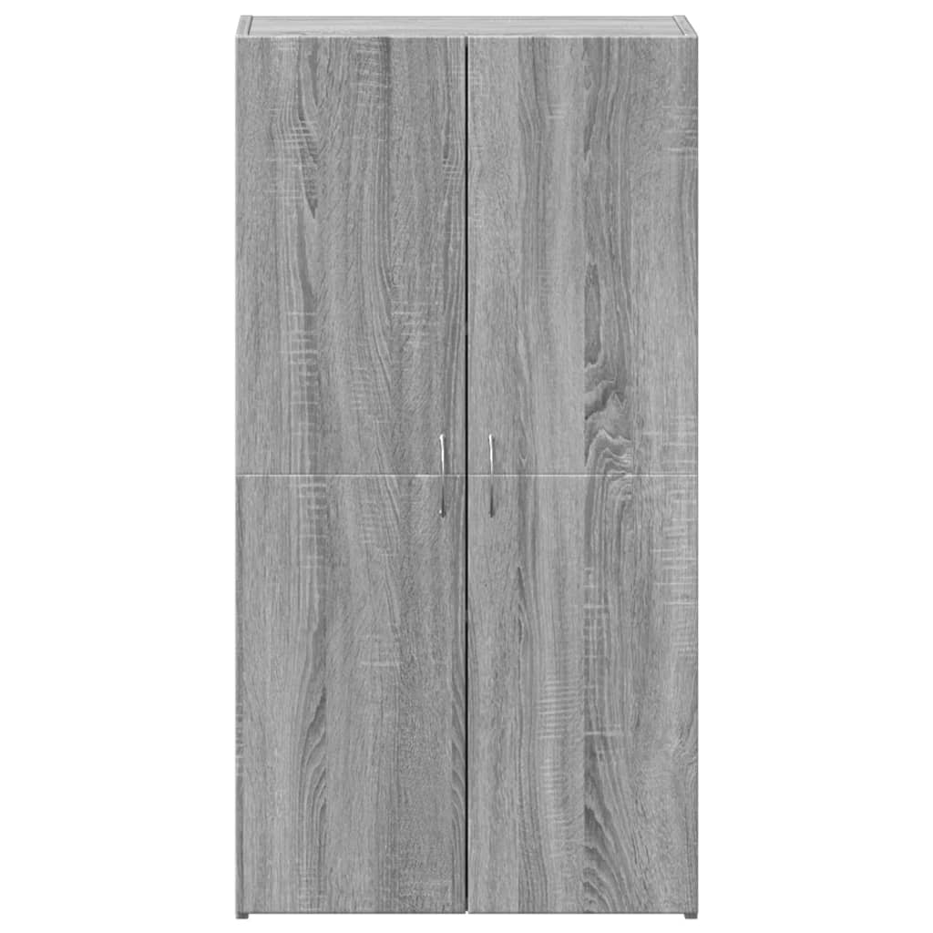 vidaXL Armoire de classement sonoma gris 60x32x115cm bois d'ingénierie