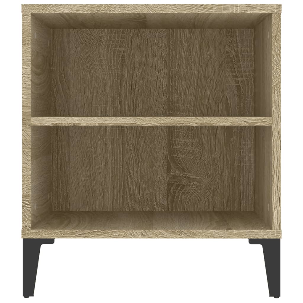 vidaXL Meuble TV Chêne sonoma 102x44,5x50 cm Bois d'ingénierie