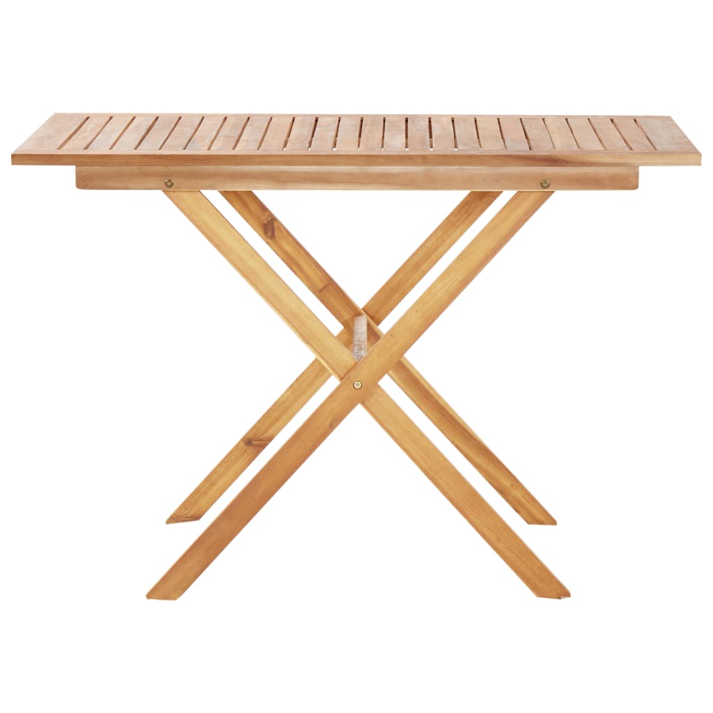 vidaXL Ensemble à dîner de jardin 3 pcs Résine tressée et acacia