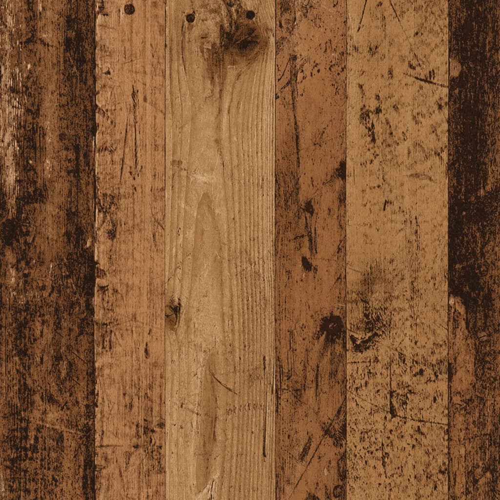 vidaXL Garde-robe vieux bois 80x50x200 cm bois d'ingénierie