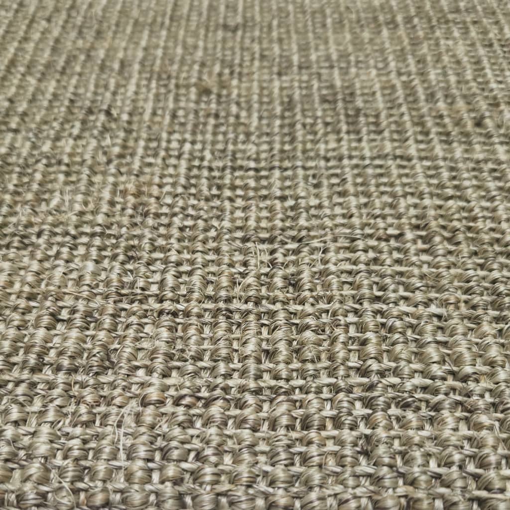 vidaXL Tapis en sisal pour griffoir taupe 80x300 cm