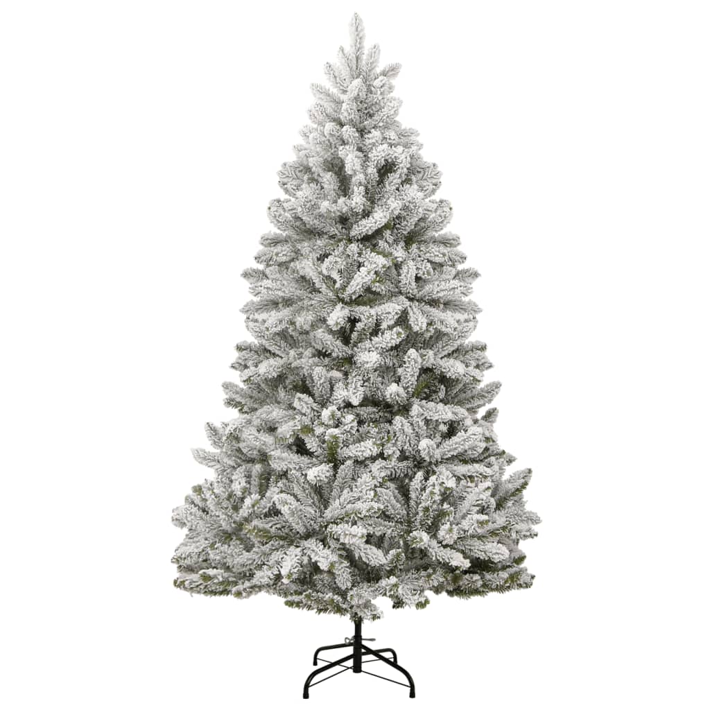 vidaXL Sapin de Noël artificiel articulé 300 LED et boules 240 cm