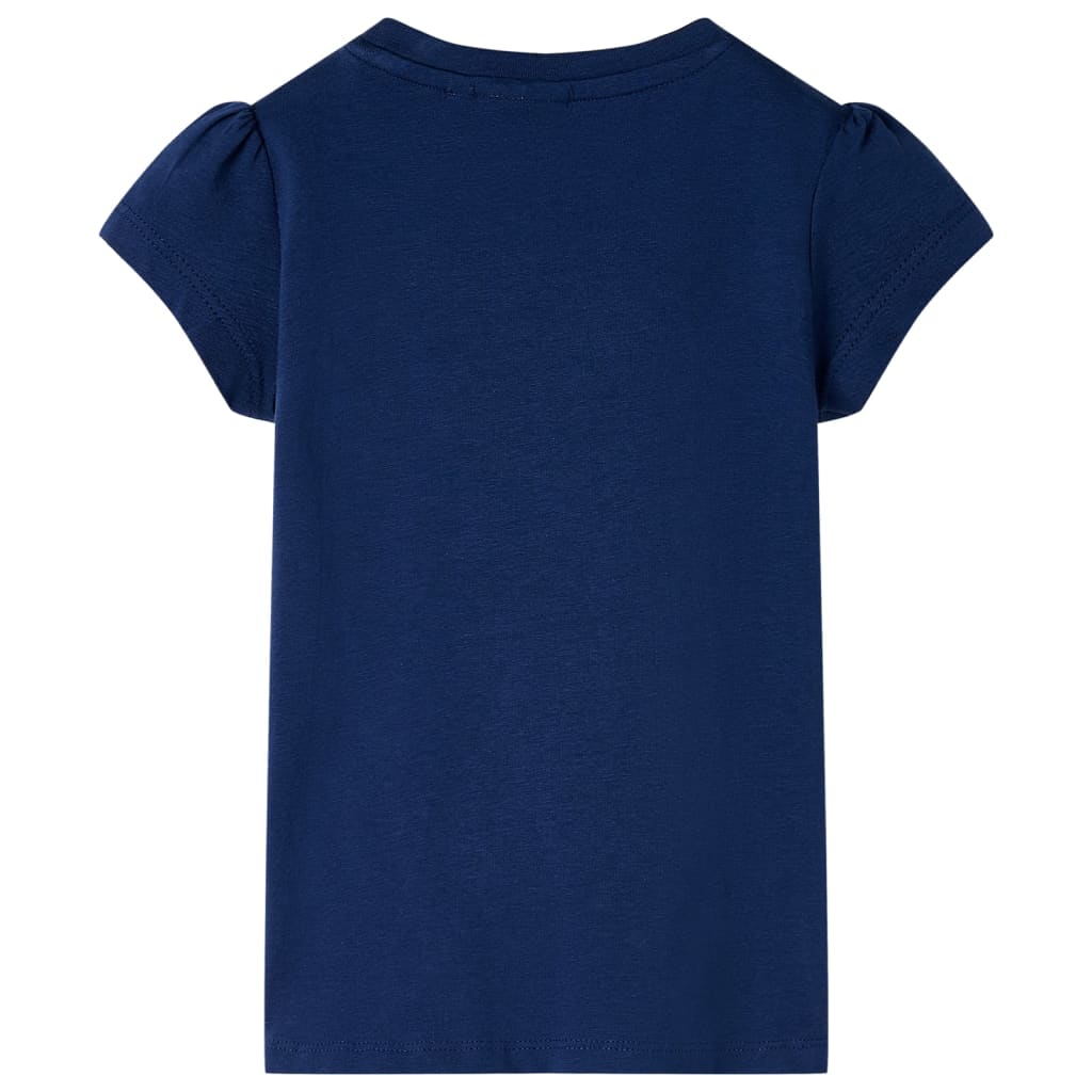 T-shirt pour enfants bleu marine 92