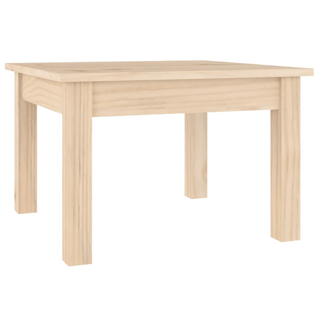 vidaXL Table basse 45x45x30 cm Bois massif de pin